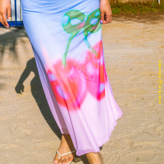 Cherry Babe Mesh Skirt