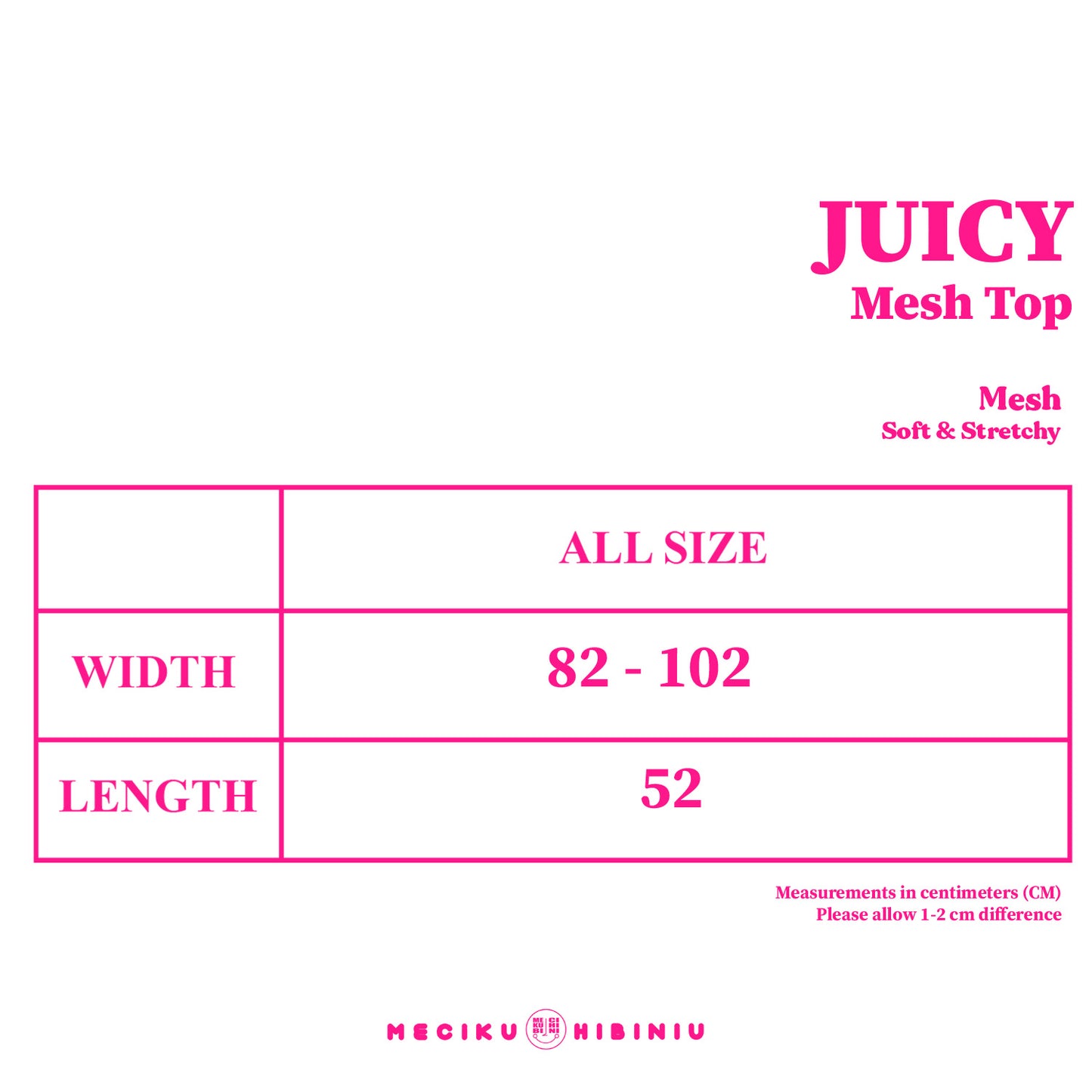 Juicy Mesh Top