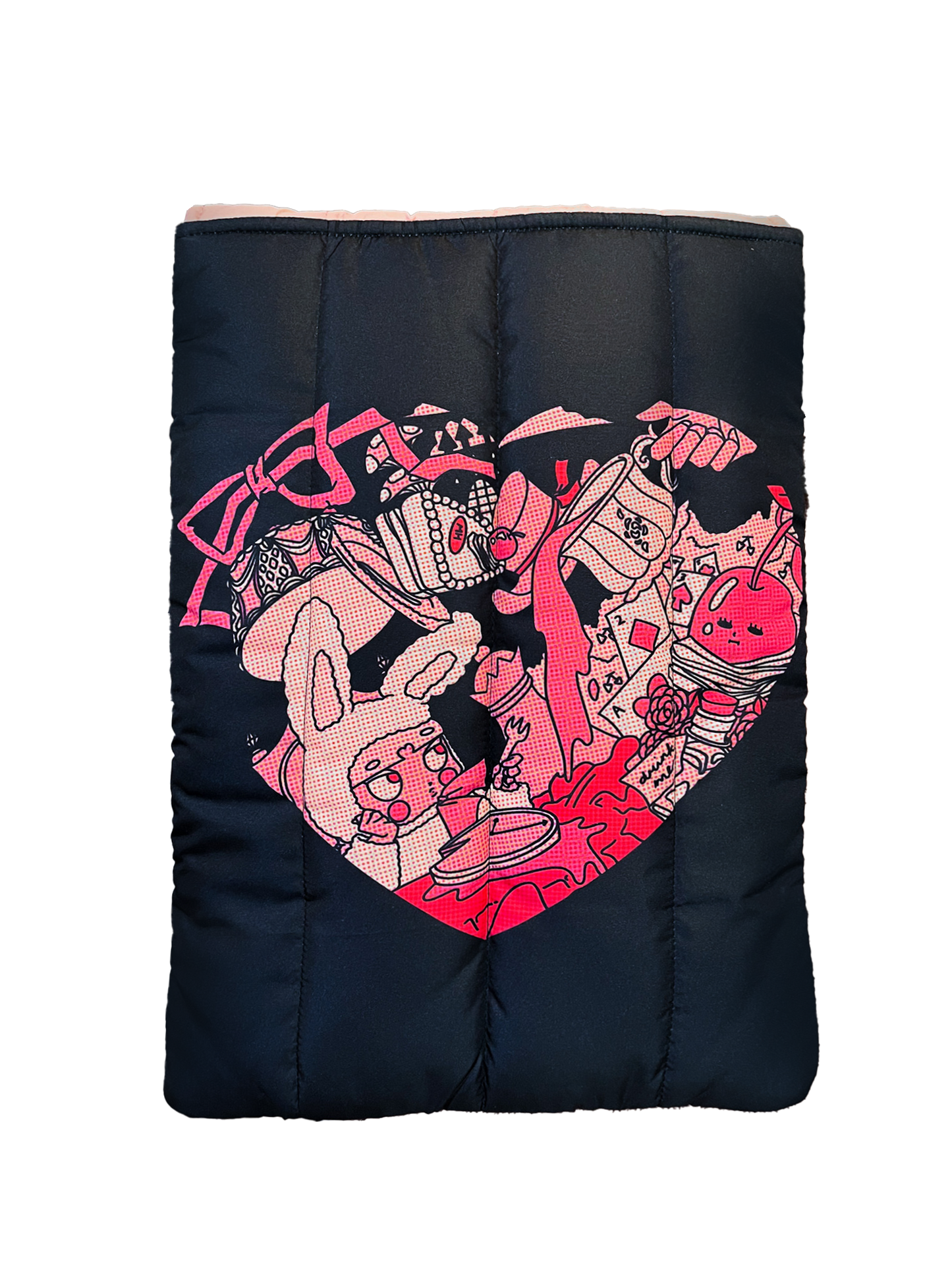 Mad Party Puffy Laptop Sleeve