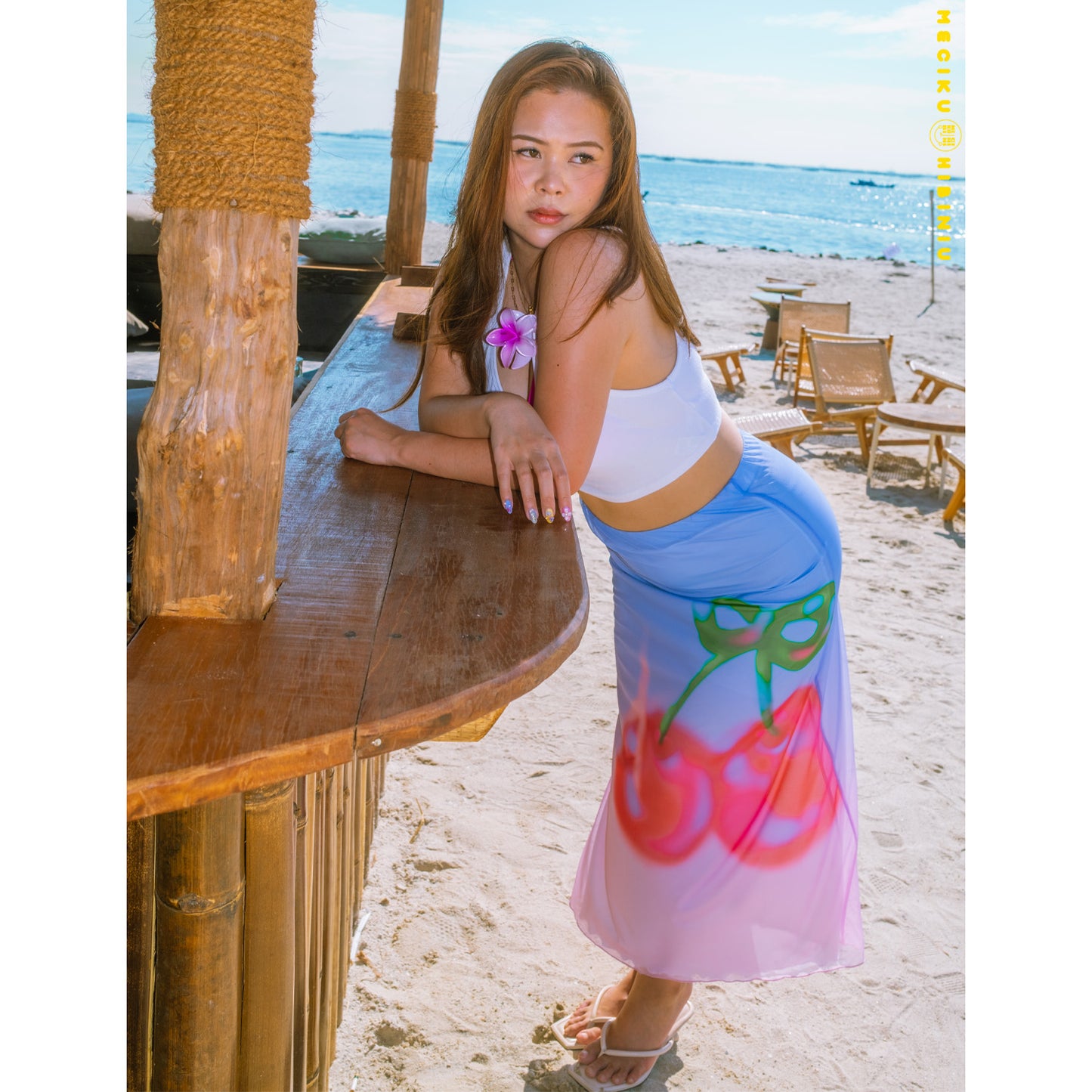 Cherry Babe Mesh Skirt