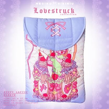 Lovestruck Puffy Laptop Sleeve