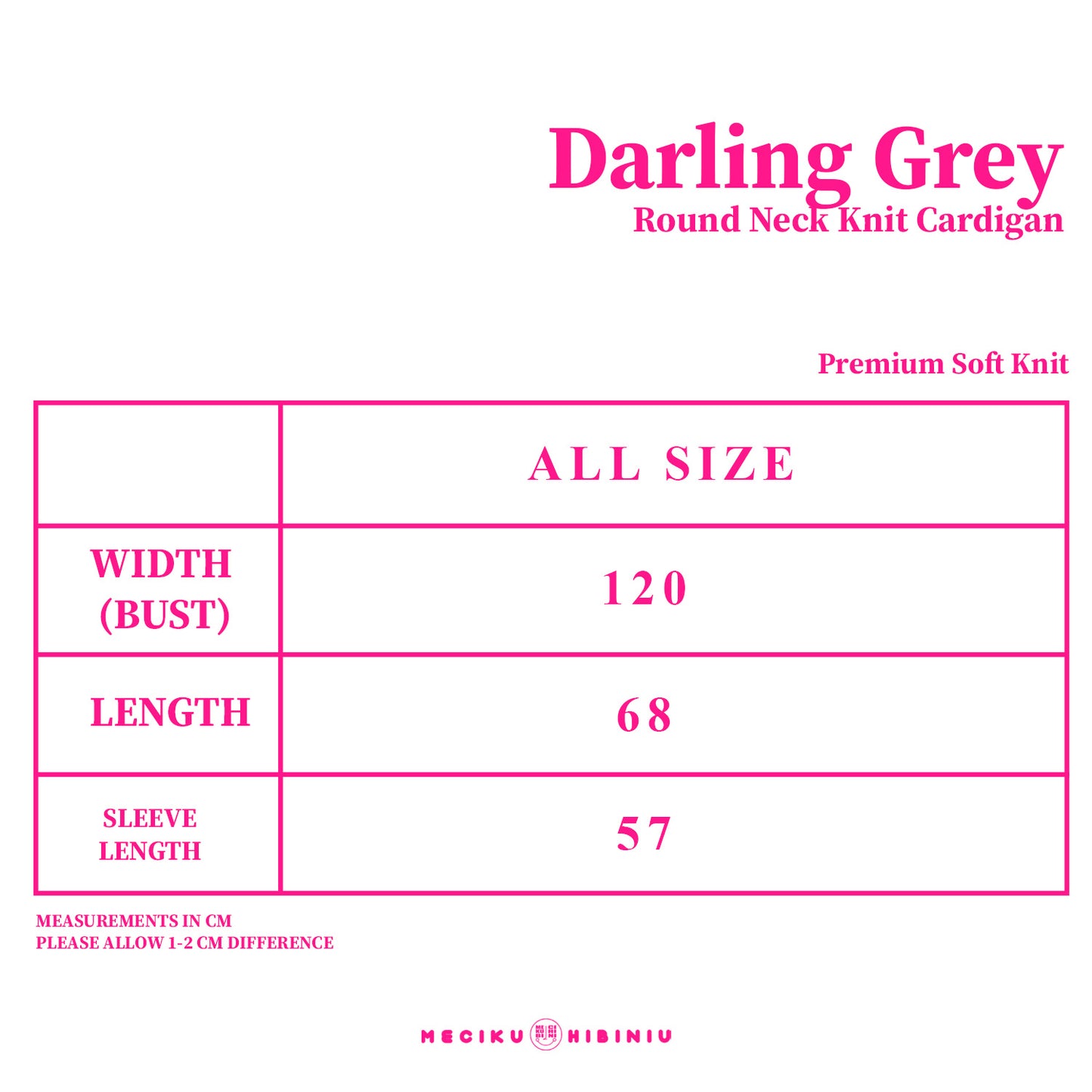 Darling Grey Round Neck Knit Cardigan Sweater