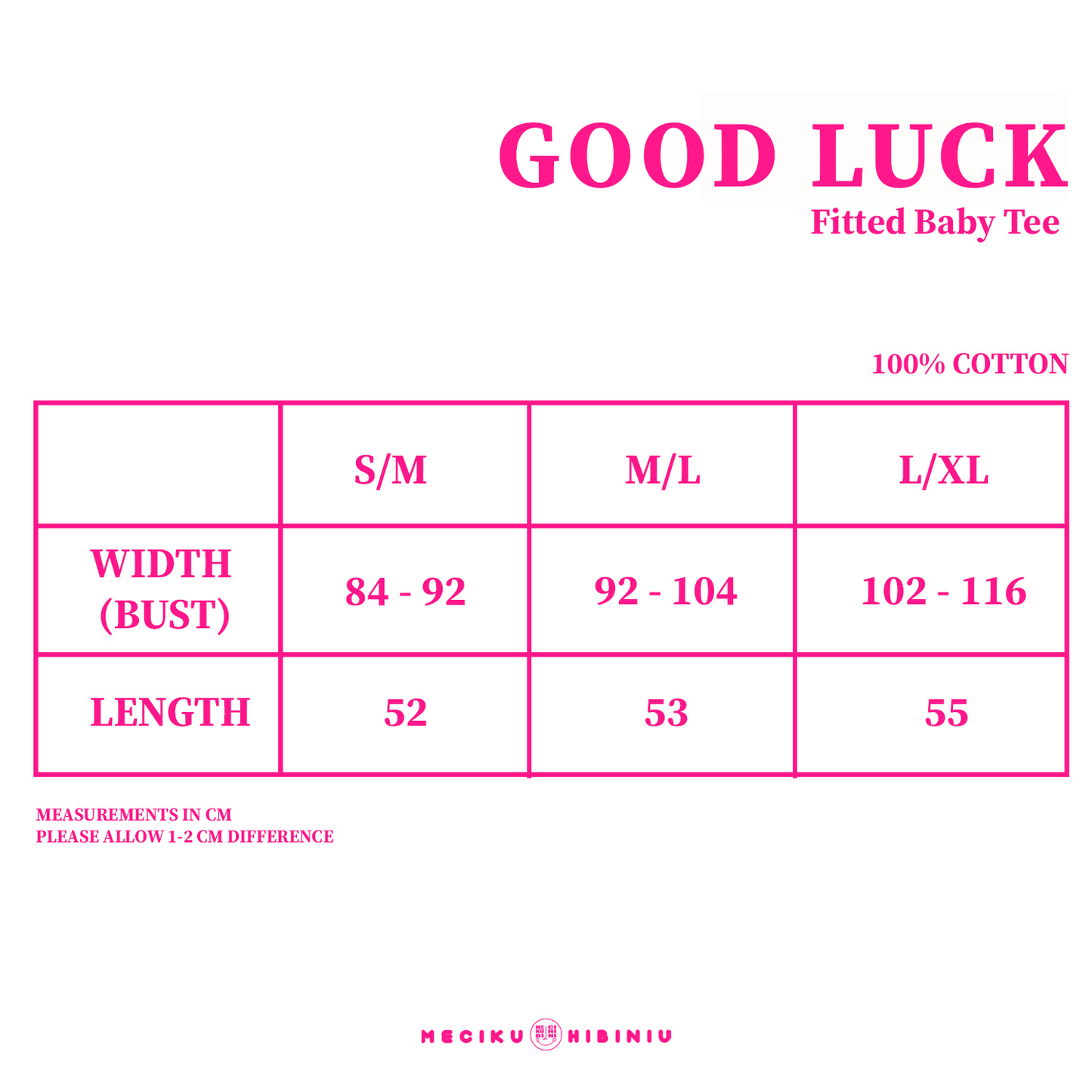 Good Luck Bling Rhinestone Baby Tee